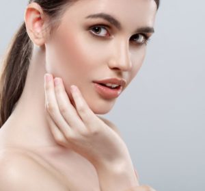 treated skin
